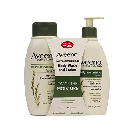 AVEENO PN BUNDLE BAGNO DOCCIA 500 ML + AVEENO CREMA IDRATANTE LAVANDA 300 ML - Antica Farmacia Ferrari