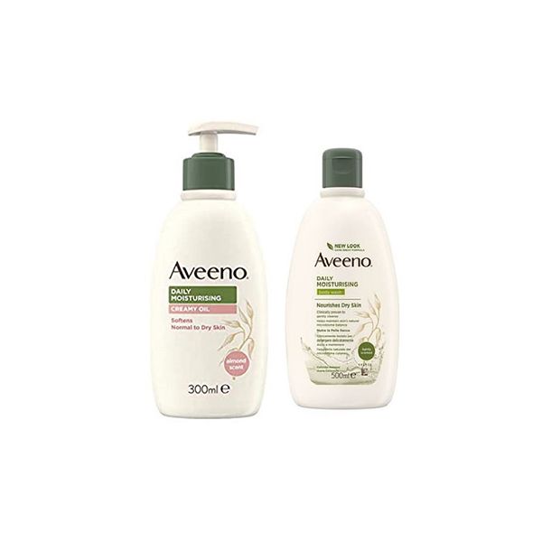 AVEENO PN BUNDLE BAGNO DOCCIA 500 ML + AVEENO CREMA OLIO 300 ML - Antica Farmacia Ferrari