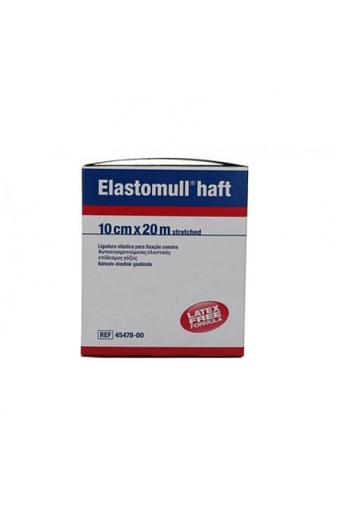 BENDA ELASTICA AUTOADESIVA ELASTOMULL HAFT COMPRESSIONE FORTE CM10X20M MUTUA - Antica Farmacia Ferrari
