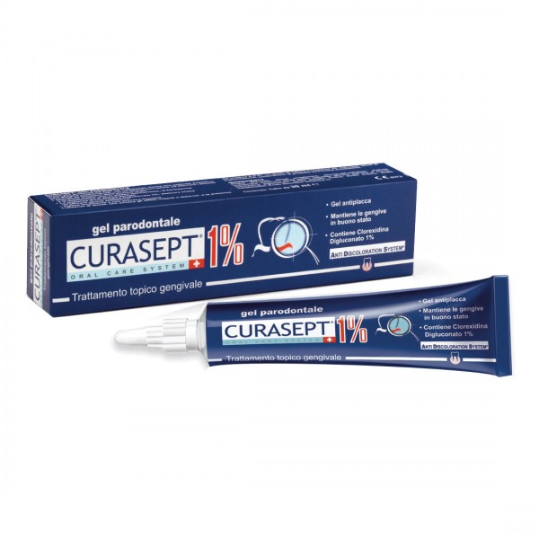 CURASEPT ADS GEL PARODONTALE CLOREXIDINA DIGLUCONATO 1% 30 ML - Antica Farmacia Ferrari