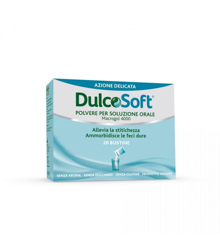 DULCOSOFT 20 BUSTINE BIPACK 1+1 - Antica Farmacia Ferrari