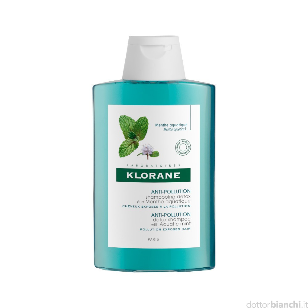 KLORANE SHAMPOO MENTA ACQUATICA 200 ML - Antica Farmacia Ferrari