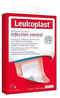 LEUKOMED MEDICAZIONE POST-OPERATORIA IN TESSUTO NON TESSUTO 7,2 X 5 CM - Antica Farmacia Ferrari