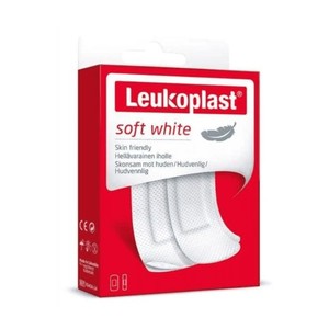 CEROTTI LEUKOPLAST SOFT WHITE 20 PEZZI ASSORTITI - Antica Farmacia Ferrari