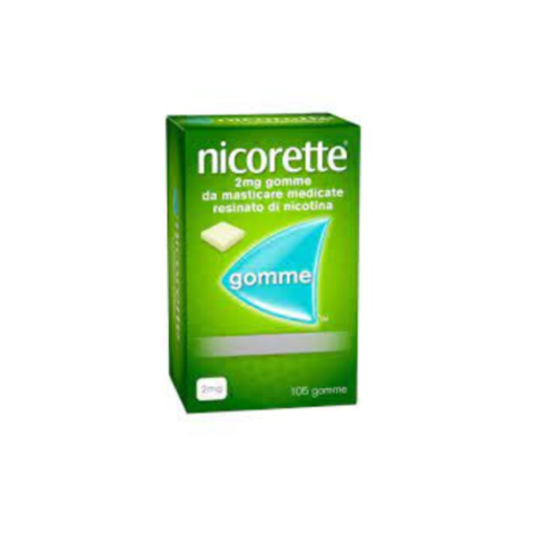 NICORETTE*105GOMME MAST 2MG - Antica Farmacia Ferrari