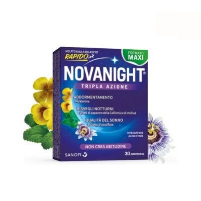 NOVANIGHT 30 COMPRESSE RILASCIO RAPIDO - Antica Farmacia Ferrari