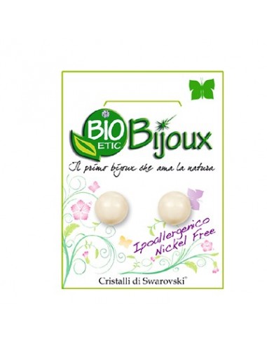 ORECCHINO PERLA GOCCIA 8X5MM CREAM - Antica Farmacia Ferrari