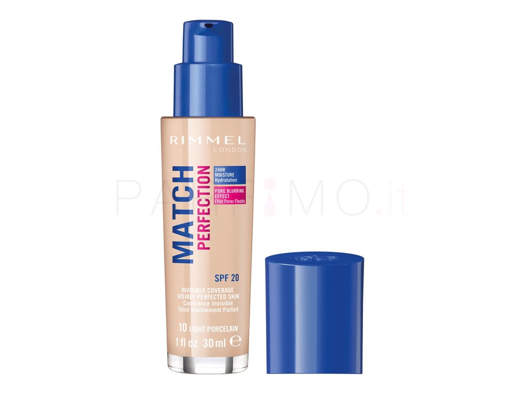 RIMMEL FONDOTINTA LIQUIDO MATCH PERFECTION 200 SOFT BEIGE - Antica Farmacia Ferrari