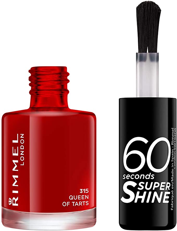 RIMMEL SMALTO 60 SECONDS SUPER SHINE 315 QUEEN OF TARTS 8 ML - Antica Farmacia Ferrari