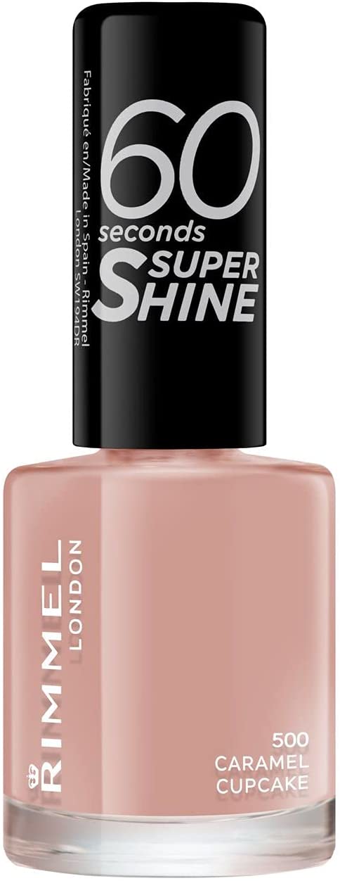 RIMMEL SMALTO 60 SECONDS SUPER SHINE CARAMEL CUPCAKE 8 ML - Antica Farmacia Ferrari