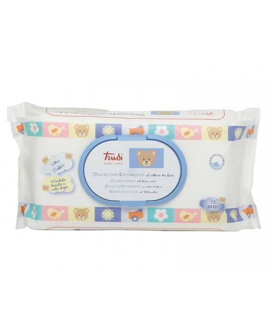 TRUDI BABY CARE SALVIETTA MULTILINGUA 72 PEZZI - Antica Farmacia Ferrari