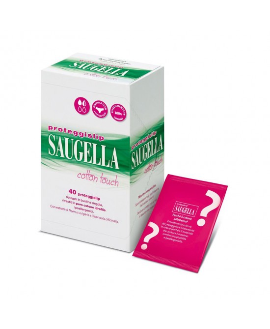 SAUGELLA ASSORBENTI PROTEGGISLIP 40 PEZZI TAGLIO PREZZO - Antica Farmacia Ferrari
