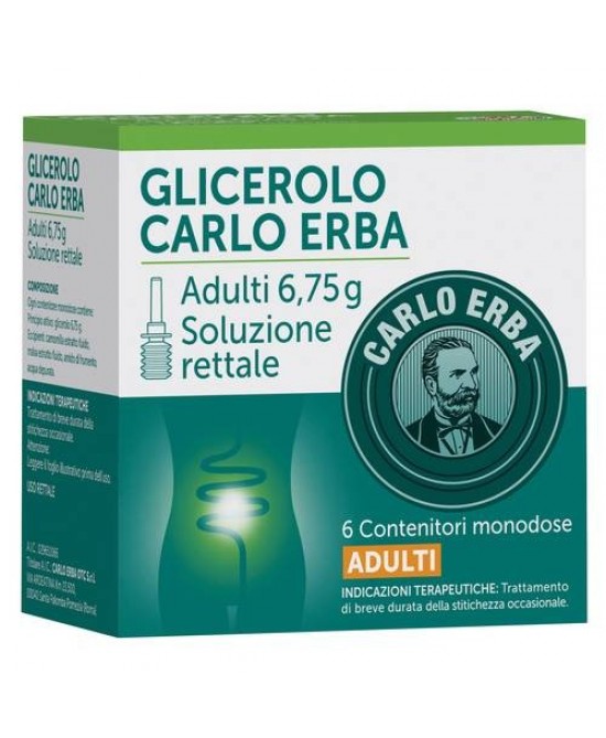 GLICEROLO*AD 6CONT 6,75G - Antica Farmacia Ferrari
