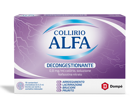 COLLIRIO ALFA DEC*10CONT 0,3ML - Antica Farmacia Ferrari