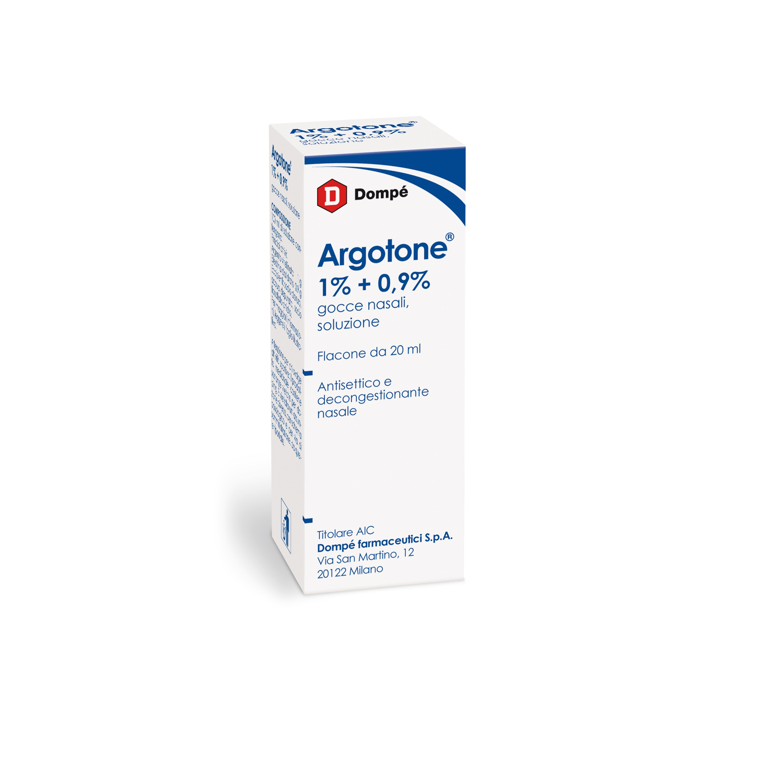 ARGOTONE*GTT RINO 20ML 1%+0,9% - Antica Farmacia Ferrari