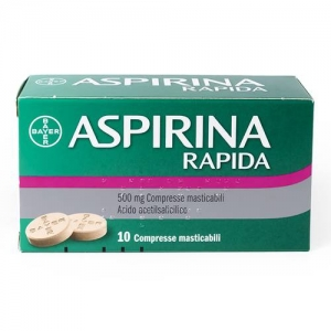 ASPIRINA RAPIDA*10CPRMAST500MG - Antica Farmacia Ferrari