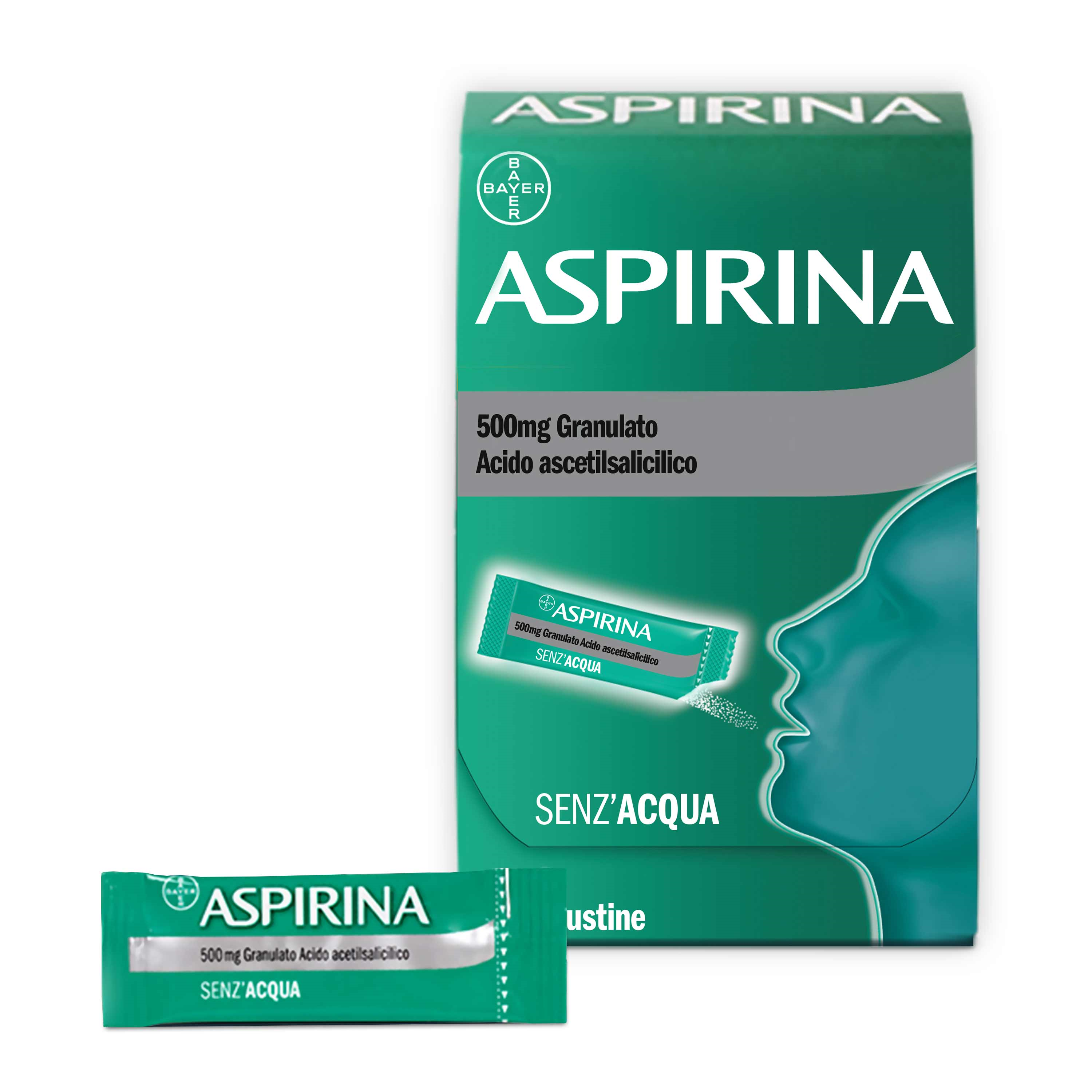 ASPIRINA*OS GRAT 10BUST 500MG - Antica Farmacia Ferrari