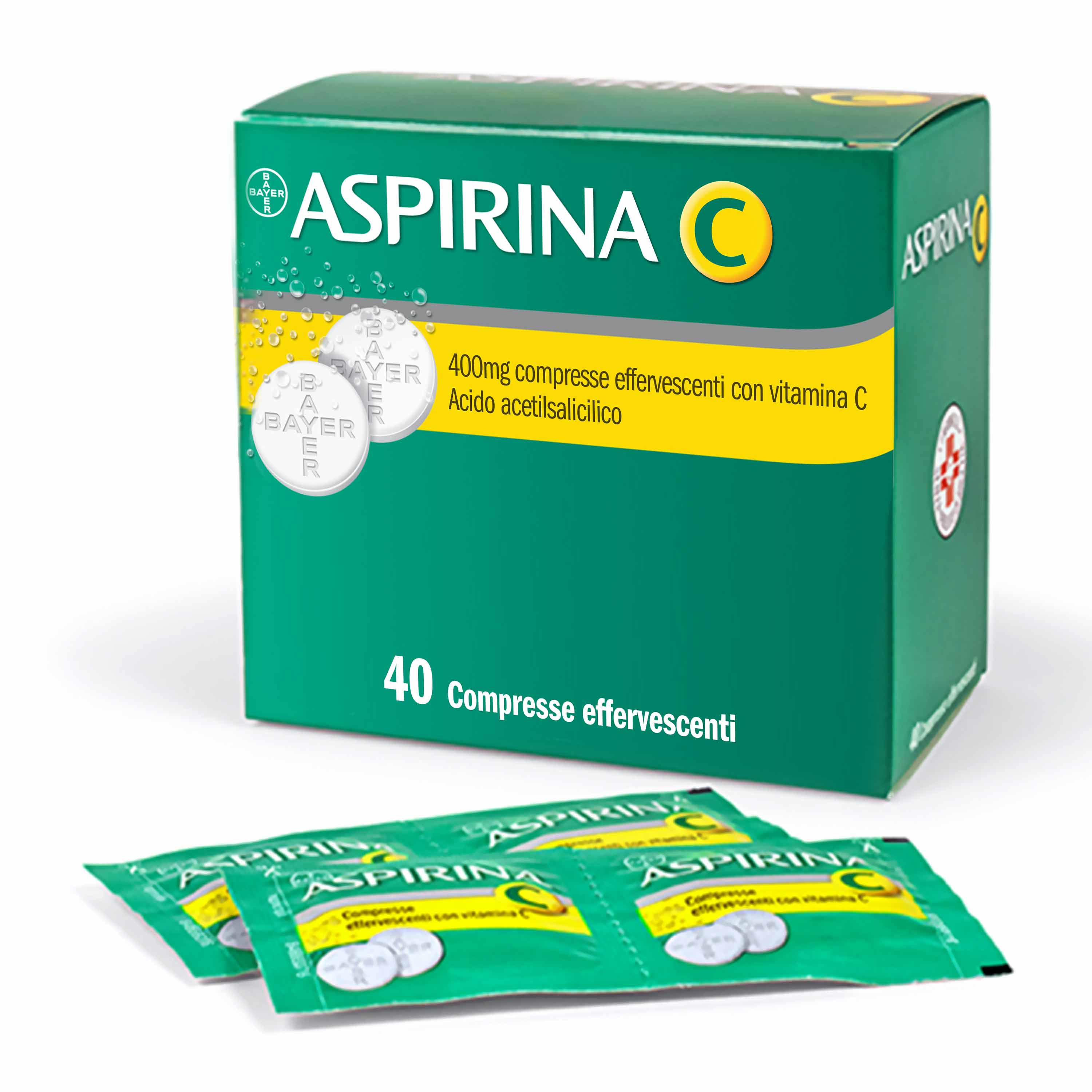 ASPIRINA C*40CPR EFF 400+240MG - Antica Farmacia Ferrari
