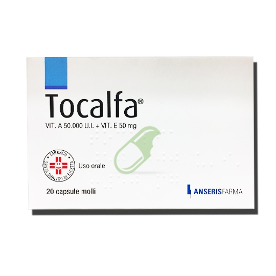 TOCALFA*20CPS MOLLI 50000UI+50 - Antica Farmacia Ferrari