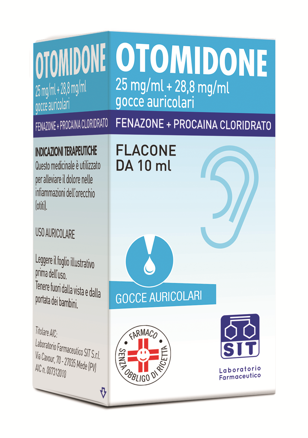 OTOMIDONE*GTT OTO 10ML - Antica Farmacia Ferrari