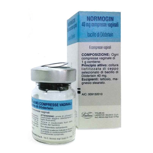 NORMOGIN*6CPR VAG 40MG - Antica Farmacia Ferrari