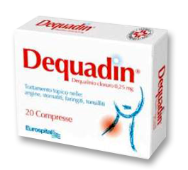DEQUADIN*20CPR 0,25MG - Antica Farmacia Ferrari