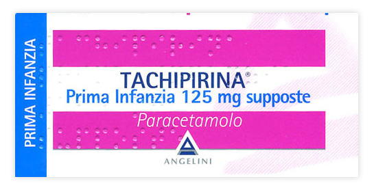 TACHIPIRINA*PR INF 10SUP 125MG - Antica Farmacia Ferrari