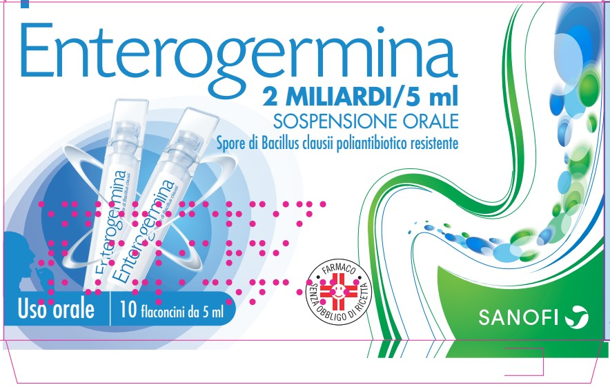 ENTEROGERMINA*OS 10FL 2MLD/5ML - Antica Farmacia Ferrari