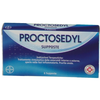 PROCTOSEDYL*6SUPPOSTE - Antica Farmacia Ferrari