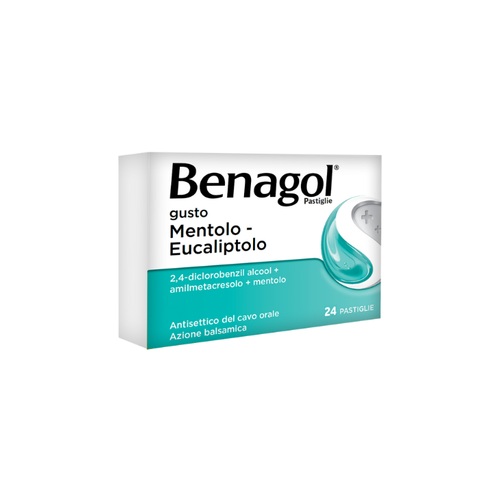 BENAGOL*24PAST MENTOLO EUCALIP - Antica Farmacia Ferrari