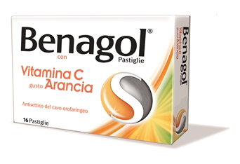 BENAGOL VIT C*16PAST ARANCIA - Antica Farmacia Ferrari