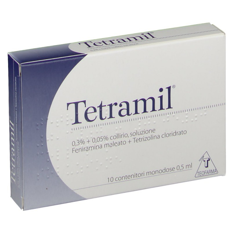 TETRAMIL*10FL MONOD 0,5ML - Antica Farmacia Ferrari