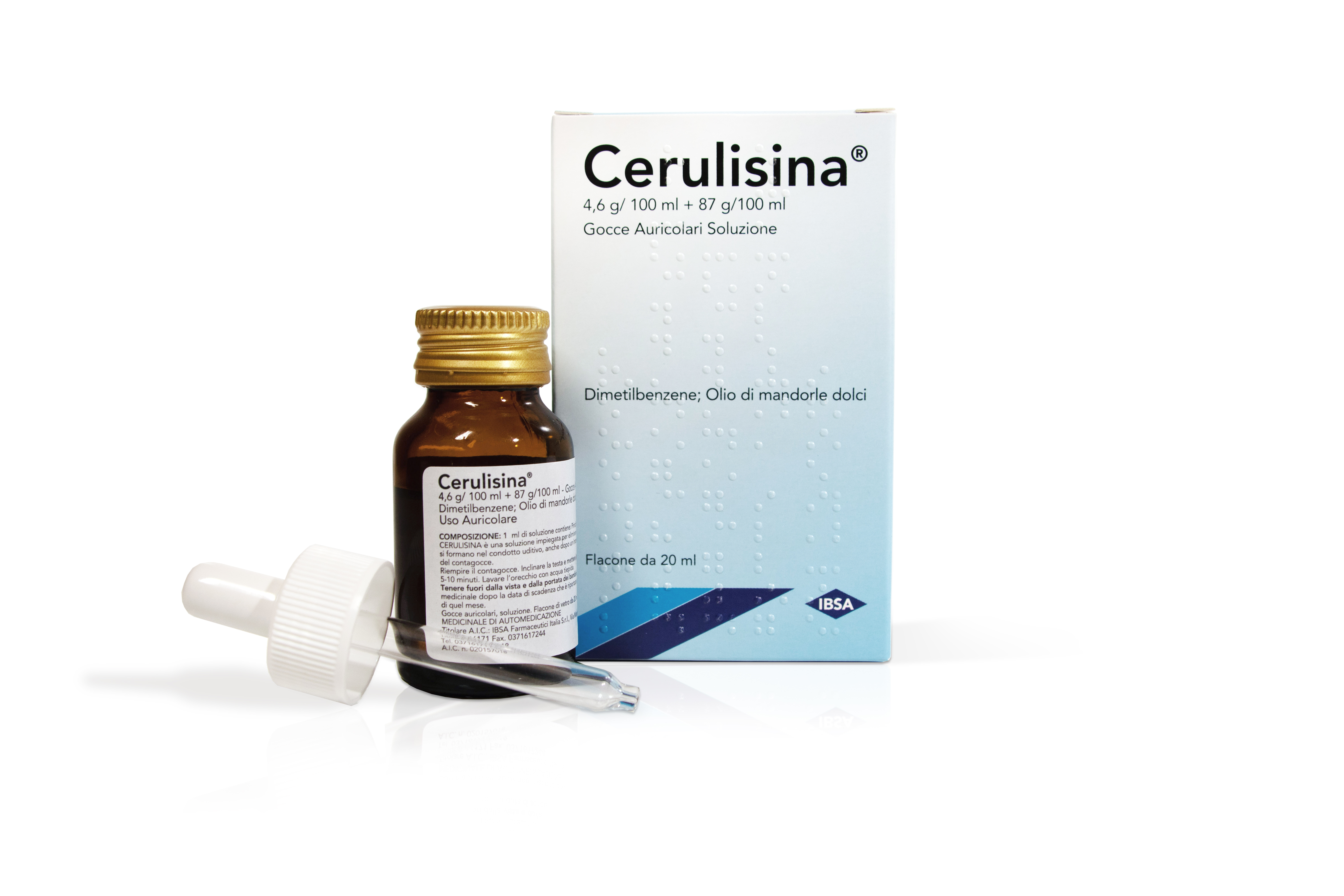 CERULISINA*GTT OTO FL 20ML - Antica Farmacia Ferrari