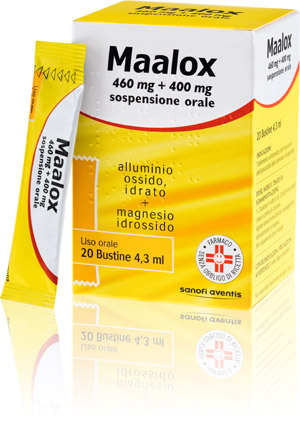 MAALOX*OS 20BUST 460MG+400MG - Antica Farmacia Ferrari