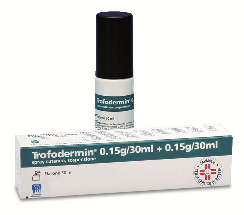TROFODERMIN*SPR CUT 30ML 5%+5% - Antica Farmacia Ferrari