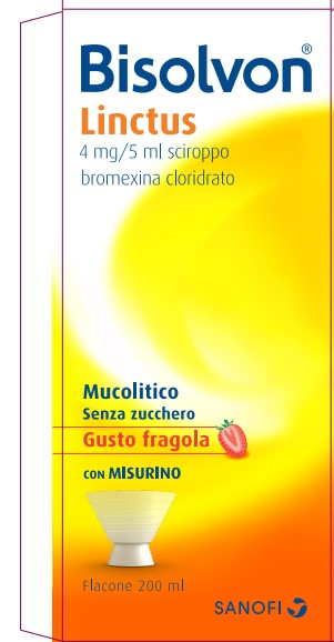 BISOLVON*SCIR FL 200ML FRAGOLA - Antica Farmacia Ferrari