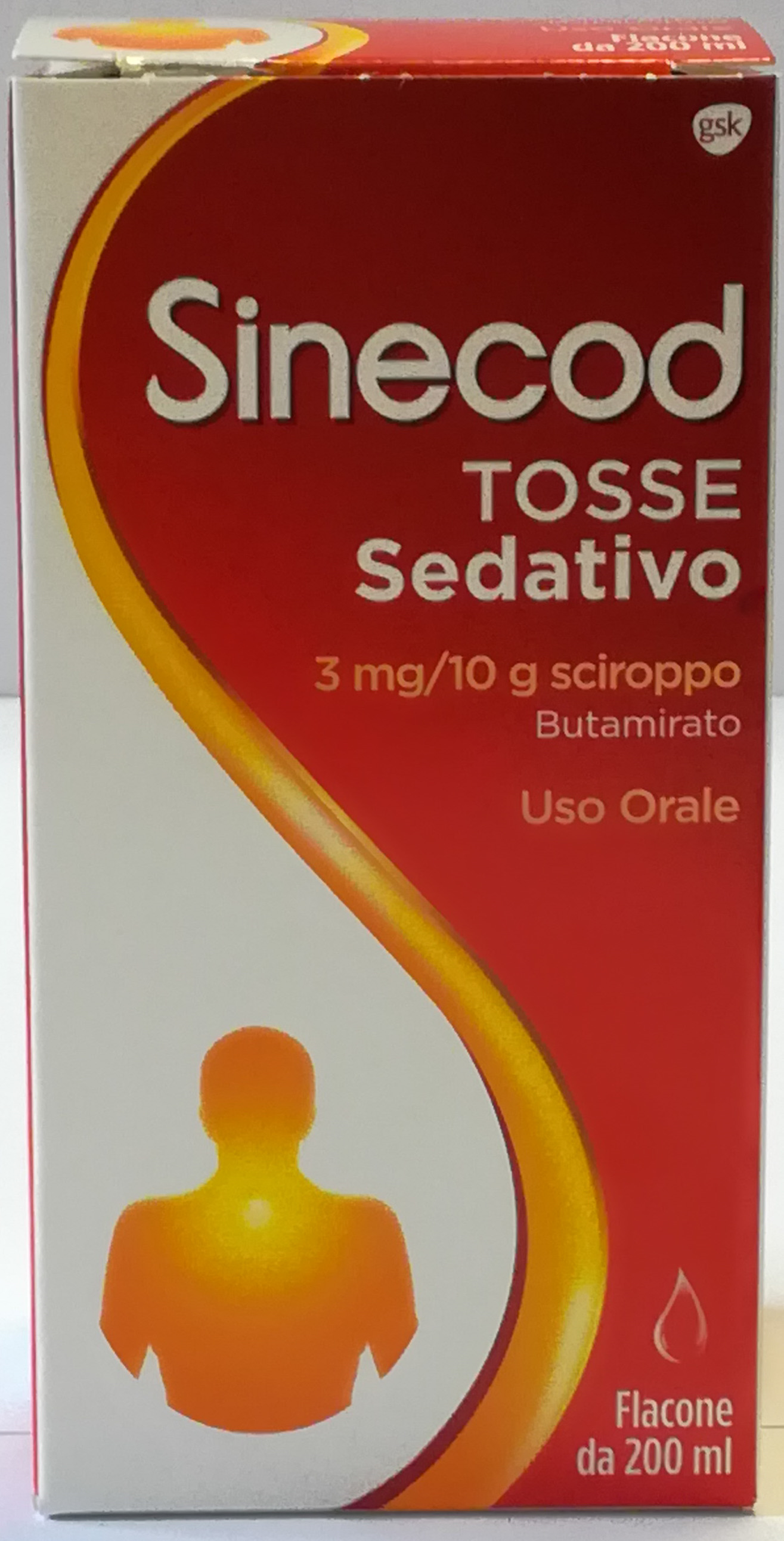 SINECOD TOSSE SED*200ML3MG/10G - Antica Farmacia Ferrari