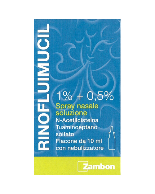 RINOFLUIMUCIL*SPRAY NAS 10ML - Antica Farmacia Ferrari