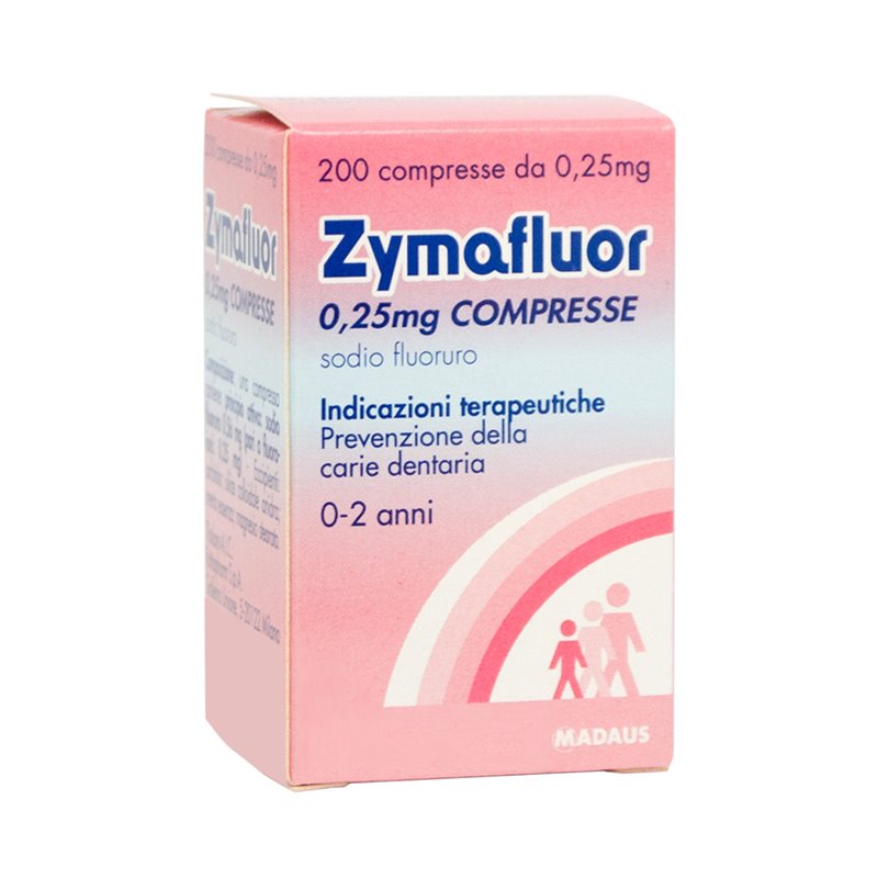 ZYMAFLUOR*200CPR 0,25MG - Antica Farmacia Ferrari
