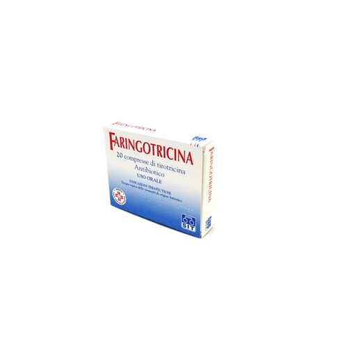 FARINGOTRICINA*20CPR ORO 2,5MG - Antica Farmacia Ferrari