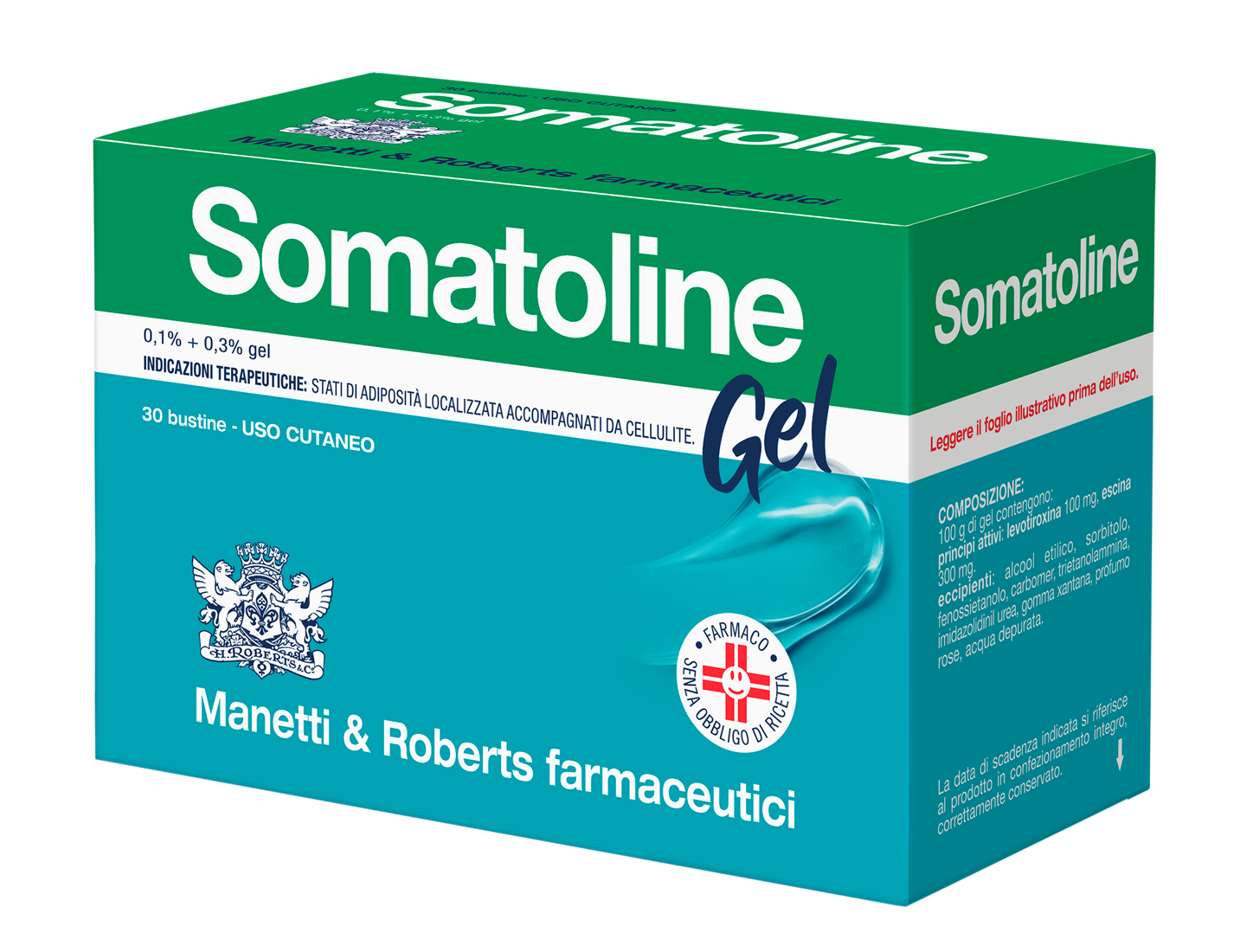 SOMATOLINE*GEL 30BUST 10G - Antica Farmacia Ferrari