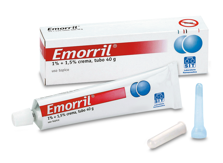 EMORRIL*CREMA 40G 1%+1,5% - Antica Farmacia Ferrari