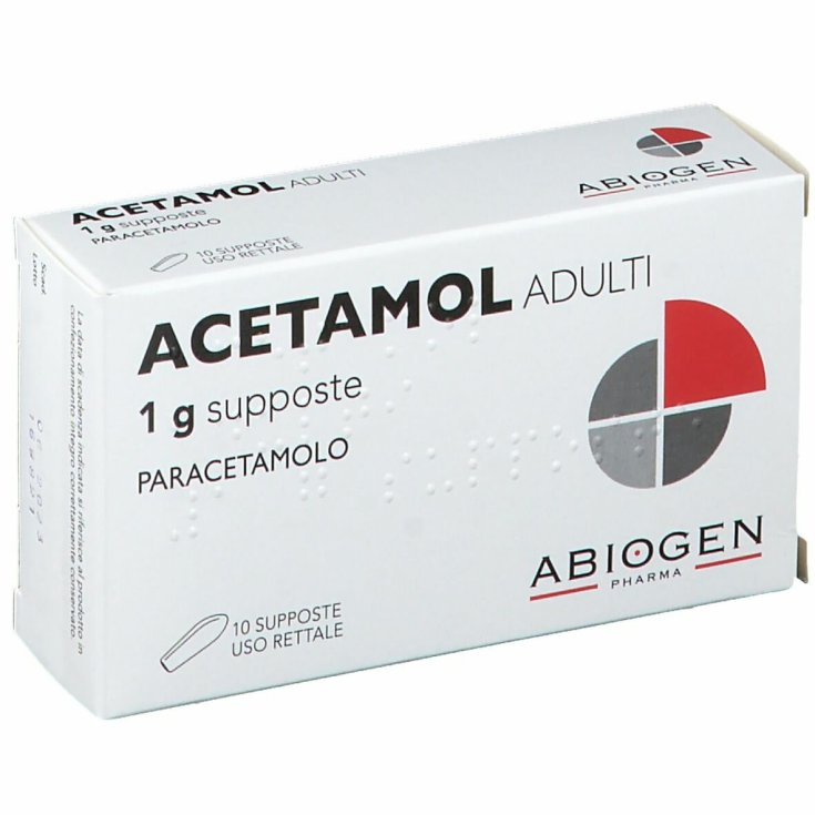 ACETAMOL*AD 10SUPP 1G - Antica Farmacia Ferrari