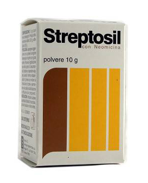STREPTOSIL NEOMICINA*POLV 10G - Antica Farmacia Ferrari