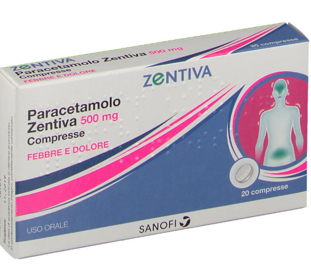 PARACETAMOLO ZEN*20CPR 500MG - Antica Farmacia Ferrari