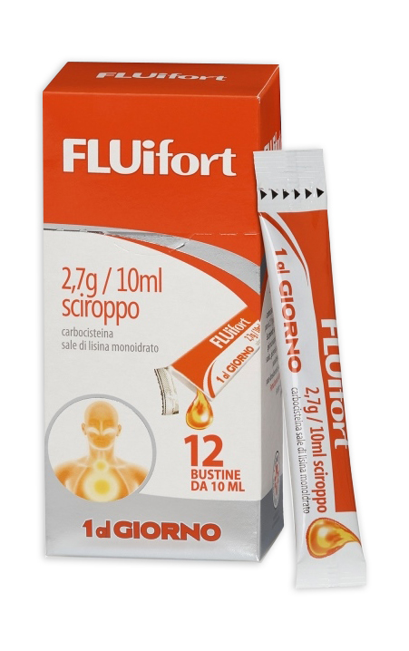 FLUIFORT*SCIR 12BUST 2,7G/10ML - Antica Farmacia Ferrari