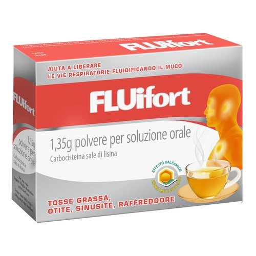 FLUIFORT*12BUST OS POLV 1,35G - Antica Farmacia Ferrari