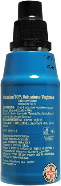 BETADINE*SOLUZ VAG 125ML 10% - Antica Farmacia Ferrari