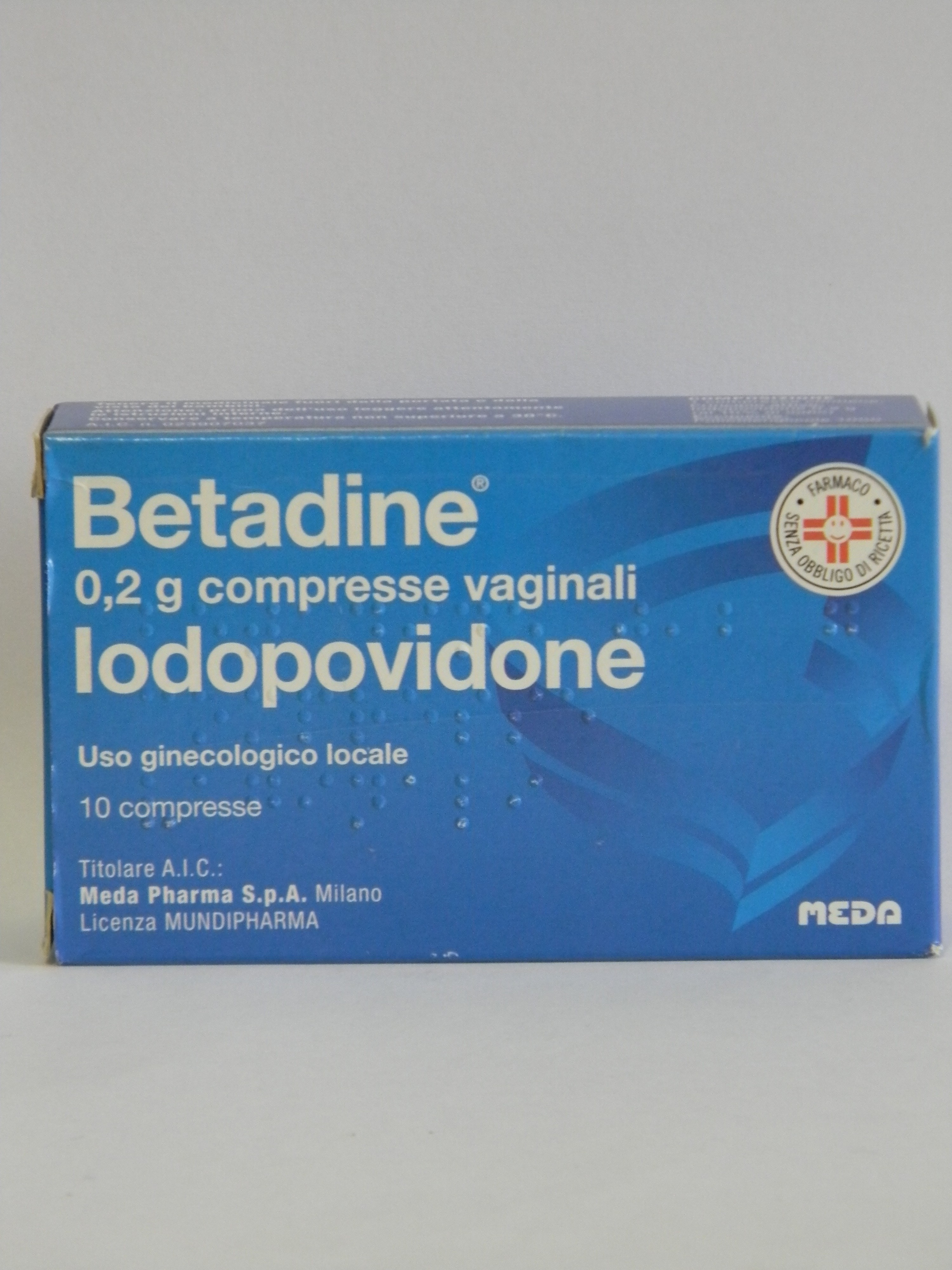 BETADINE*10CPR VAG 200MG - Antica Farmacia Ferrari