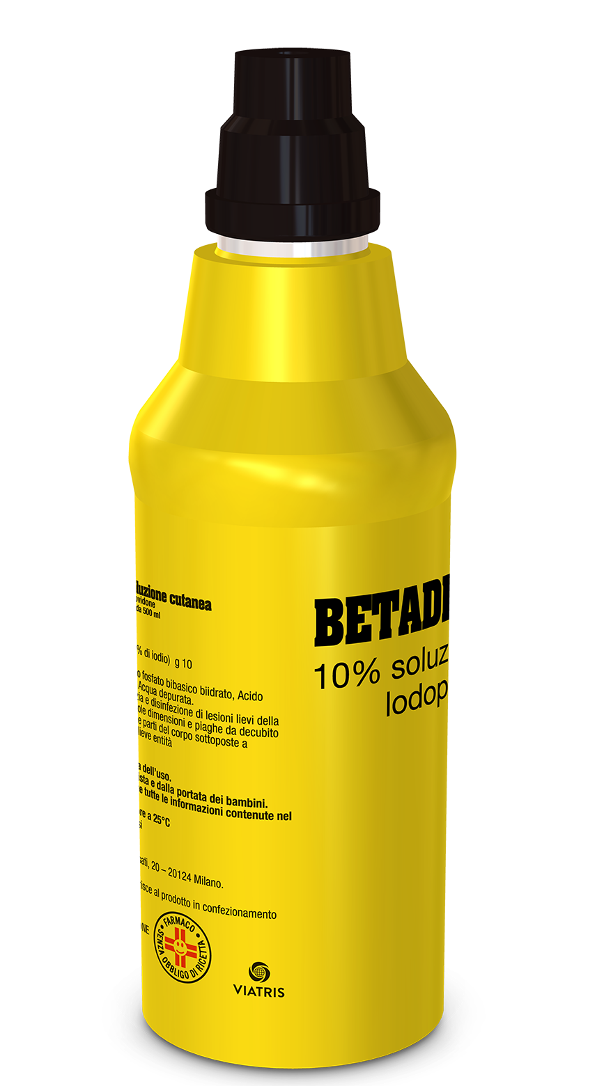 BETADINE*SOL CUT FL 500ML 10% - Antica Farmacia Ferrari
